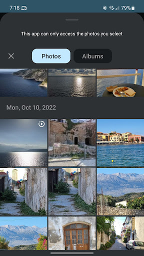 Android application Photo Native Complication screenshort