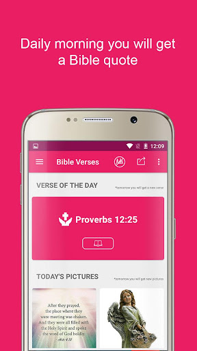 Android application Encouraging Bible Verses & Mot screenshort
