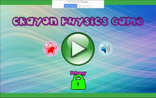 Crayon Physics Game