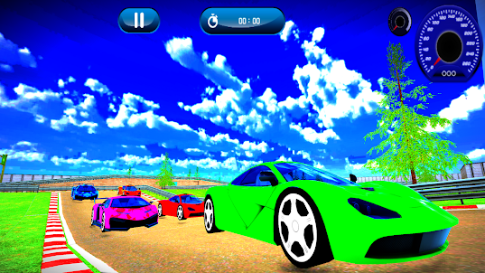 Jogo de Carro - Corrida de Carros (Crazy Speed Car) Jogos Android 