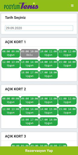 Podyum Tenis Screen 3