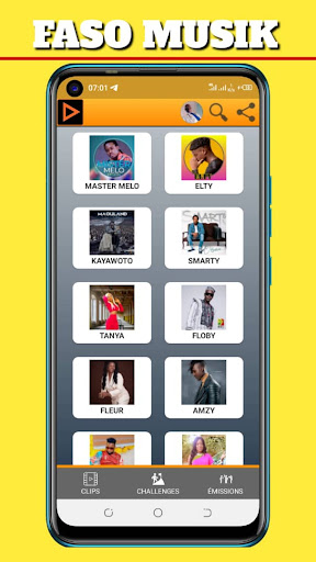 FASO MUSIK Screen 2
