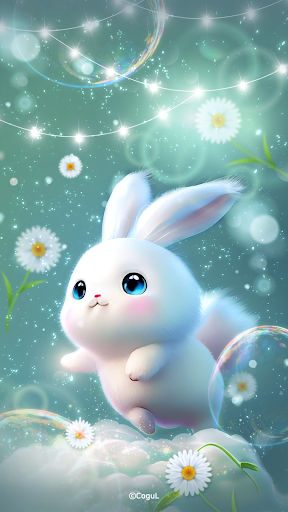 Android application 카카오톡 테마 - 나는 토끼 screenshort