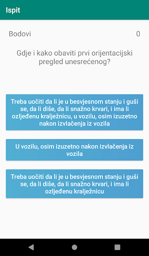 Vježba prve pomoći Screen 3