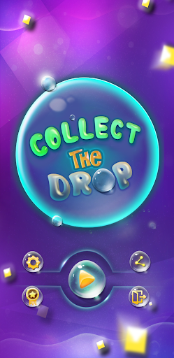 Android application Collect The Drop: Gyro Game screenshort