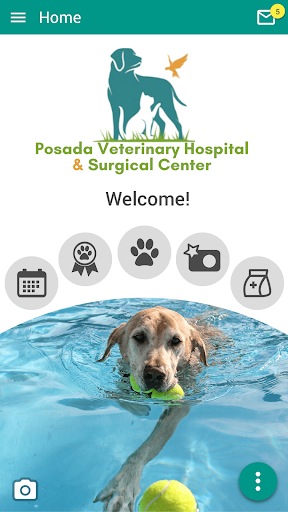 Android application Posada Veterinary Hospital screenshort