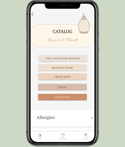 Natural Essential Oils Recipes Screen 2