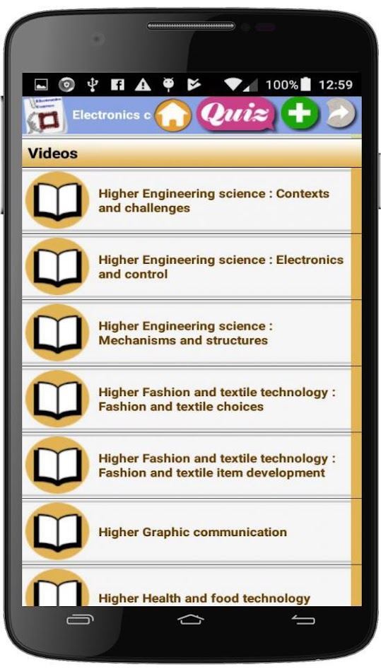 #4. Electronics course (Android) di: APLUS