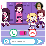 Cover Image of Download Tentacle Locker call and chat School game Clue 📞 1.0 APK