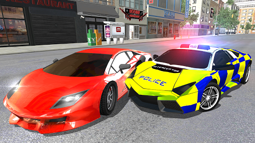UK Police Car Crime Driving Screen 3