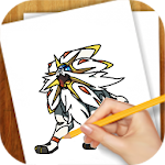 Cover Image of 下载 Learn to Draw Pokemon Sun Moon  APK