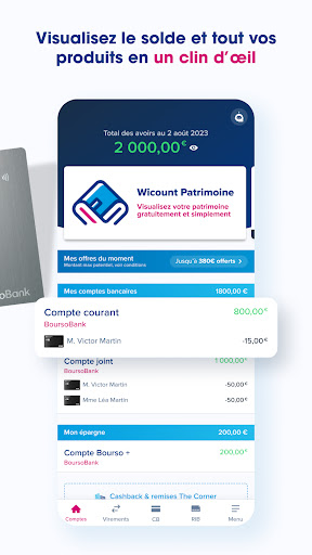 Screenshot of BoursoBank