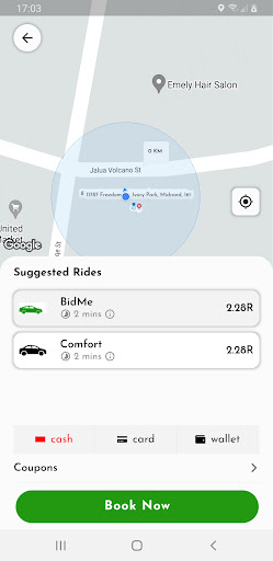 OnHurry: Safe, & Cheap Rides Screen 3