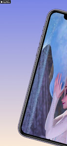 Captura de Pantalla 1 Ice Princess Cute HD Wallpaper android