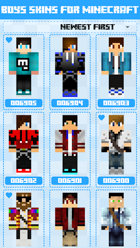 Boys Skins for Minecraft PE Screen 2