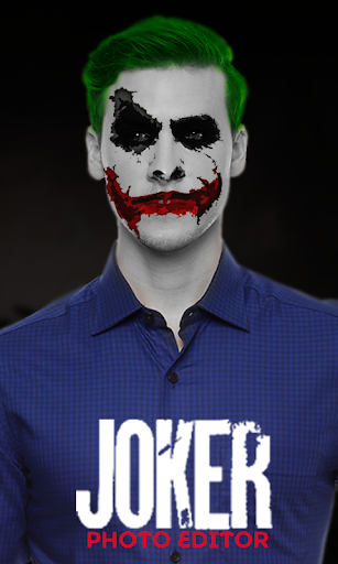 Android application Joker Face Photo Editor screenshort