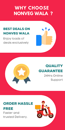 Android application NonVeg Wala screenshort