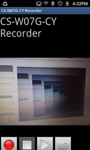 CS-W07G-CY Recorder Screen 2