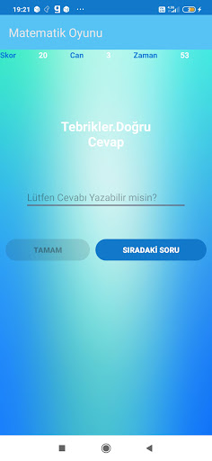 Matematik Oyunu Screen 2