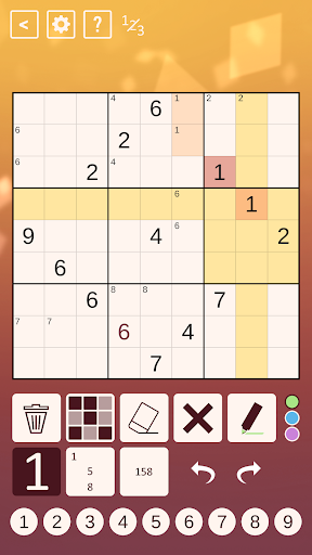 Android application Miracle Sudoku screenshort