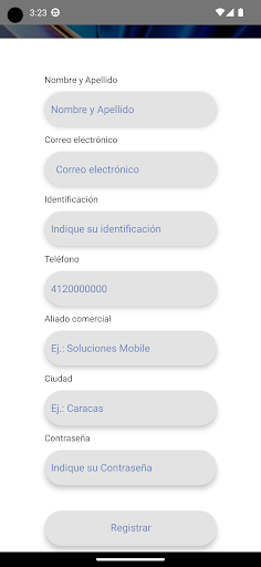 Android application B-wallet screenshort