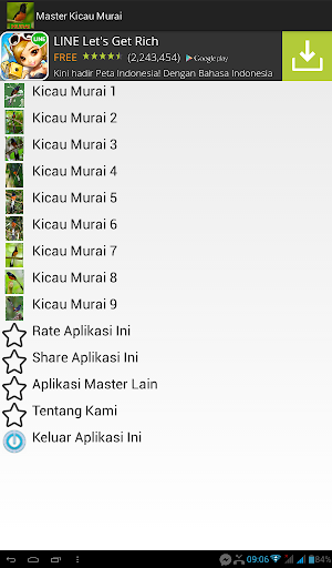 Master Kicau Murai Screen 2