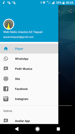 Web Rádio Arautos Screen 3