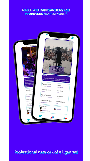 Lyricster- Music Matching App Screen 2