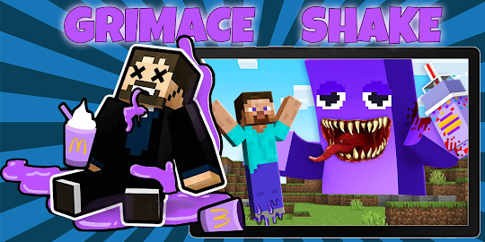 Grimace Shake Mod Minecraft