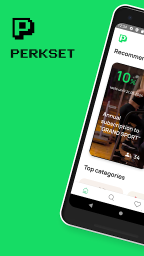 Android application Perkset screenshort
