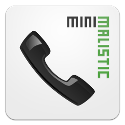 Icoonafbeelding voor Minimalistic Text - Call AddOn