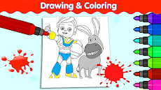 Vir the boy Coloring Robotのおすすめ画像1
