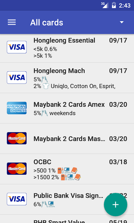 Credit Card Manager - 1.7.13 - (Android)