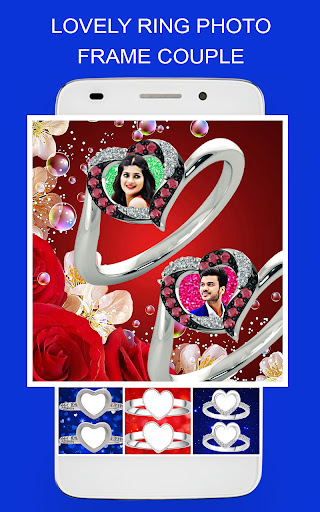 Lovely ring photo frame couple Screen 3