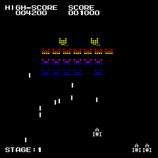 space shooter logo