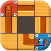 Slide Puzzle Maze - Unblock to Roll the Ball  Icon