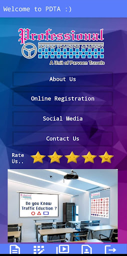 Android application PDTA screenshort