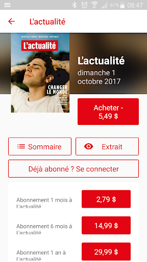 Lactualité magazine Screen 3