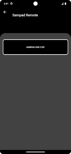 Remote for Sampad DVB Screen 3