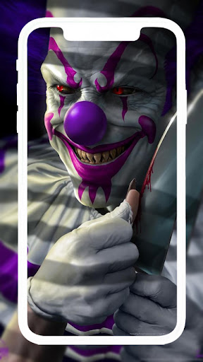 Evil Clown Wallpaper 4K