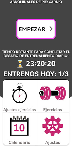 Vista previa de la aplicación