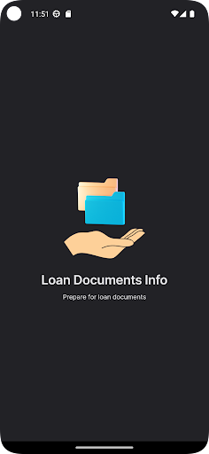 Android application Loan Documents Information screenshort