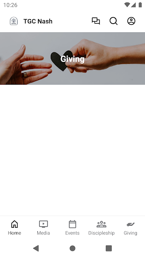 Android application The Gospel Church screenshort