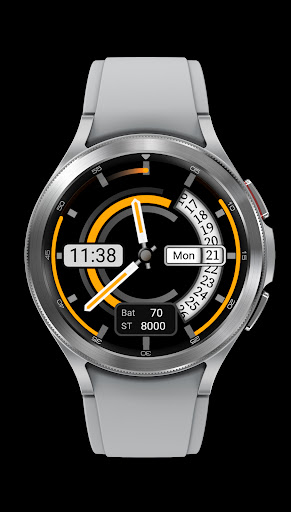 Android application ITD1 Classic Watch Face screenshort