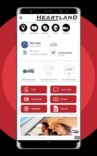 Heartland Automotive Group Screen 2