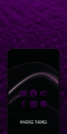 Purple Granite Icon Pack Screen 3