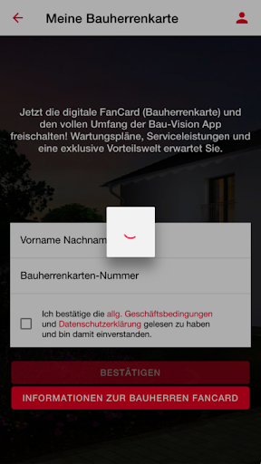 Bau-Vision Bauherrenkarte Screen 3