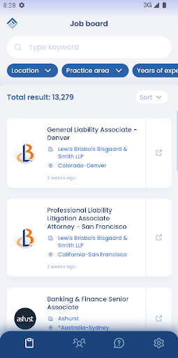 Android application Firm Prospects screenshort