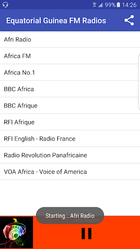 Equatorial Guinea FM Radios