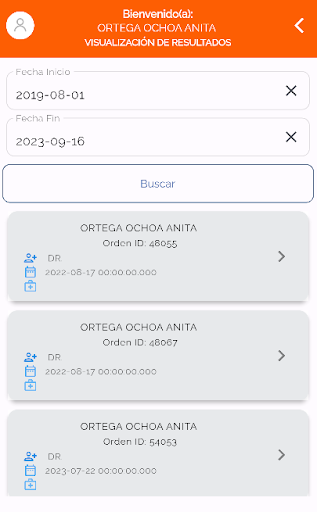 Hormolab Movil Screen 3